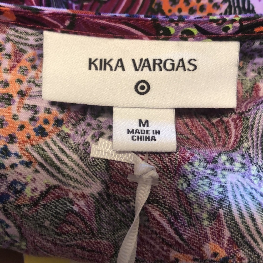 KIKA vargas floral wrap blouse - Picture 8 of 10